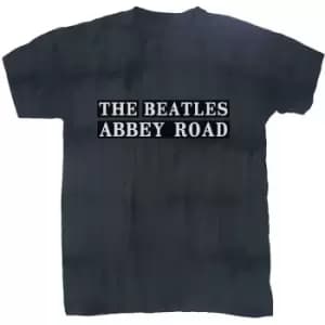 The Beatles - Abbey Road Sign Unisex XX-Large T-Shirt - Black