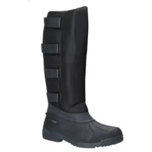 Cotswold Mens Kemble Knee High Wellington Boots (8 UK) (Black) - Black