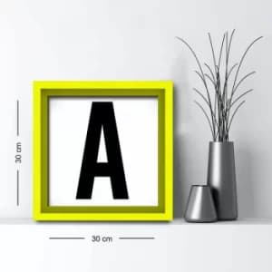 3030AHS-074s Multicolor Decorative Framed MDF Painting