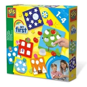 SES Creative - Childrens My First Sticking Shapes Set (Multi-colour)