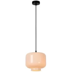 Lucide MEDINE - Pendant Light - Ø25cm - 1xE27 - Opal