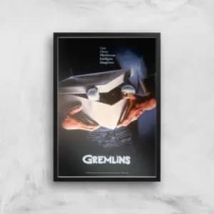 Gremlins Giclee Art Print - A3 - Black Frame