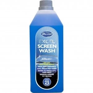 Decosol Excel Concentrated Screen Wash 0.5l