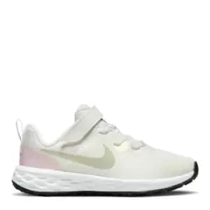 Nike Revolution 6 Little Kids Shoes - White