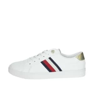 TOMMY HILFIGER Sneakers Women Blue white Pelle