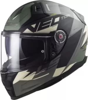 LS2 Vector II Absolute Helmet, black-silver, Size 3XL, black-silver, Size 3XL