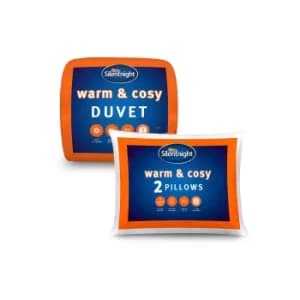 Silentnight Warm and Cosy 15 Tog Duvet and Pair of Pillows