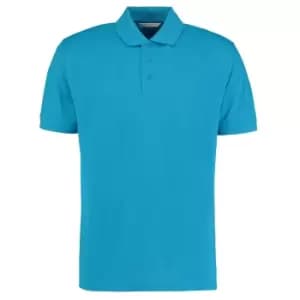 Kustom Kit Mens Klassic Superwash Short Sleeve Polo Shirt (3XL) (Turquoise)