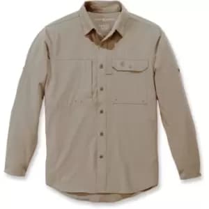 Carhartt Mens Force Extremes Angler Button Long Sleeve Shirt L - Waist 36-38' (91-97cm)