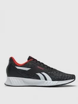 Reebok Lite Plus 2.0, Black/Red, Size 10, Men