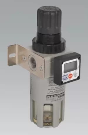 Sealey SA406FR Professional Air Filter/Regulator Digital Gauge 1/2"BSP