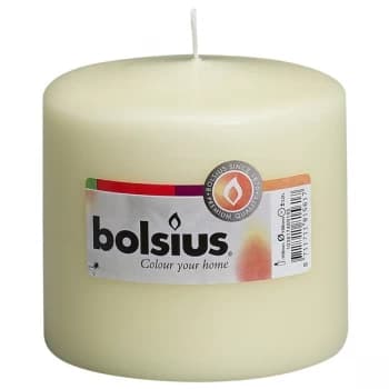 Bolsius Pillar Candle Single 100mm Ivory