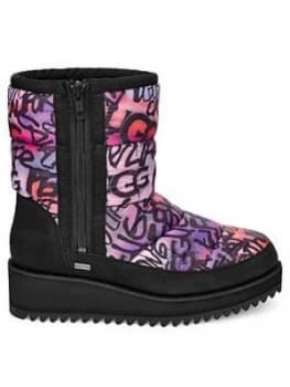 Ugg Ridge Graffiti Pop Calf Boots - Multi