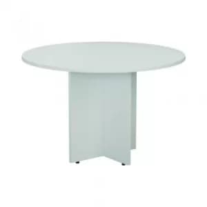 Jemini White Round D1200 Meeting Table KF78958