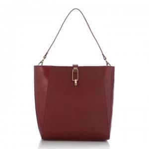 Linea Penelope Bucket Bag - Red