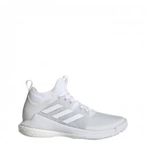 adidas Crazyflight Mid Court Trainers Ladies - White