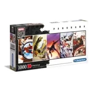 Marvel 80th Anniversary Panorama Puzzle Characters