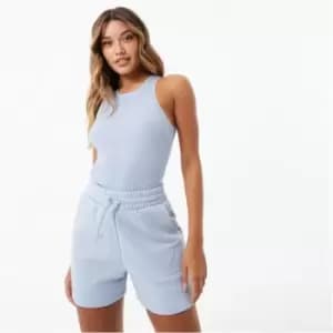 Slazenger ft. Wolfie Cindy Ribbed Tank Top - Blue