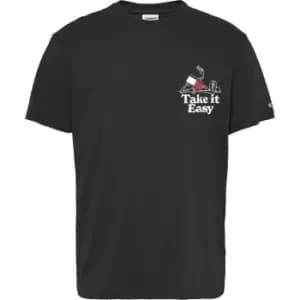 Tommy Jeans Philosotee 1 T-Shirt - Black