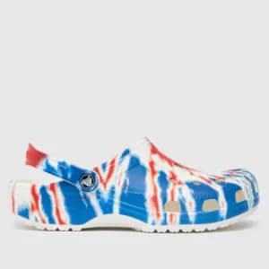 Crocs Multi Classic Tie Dye Clog Sandals