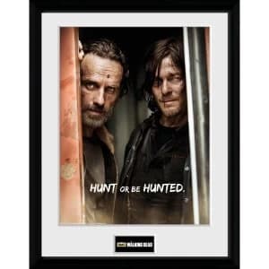 The Walking Dead Rick and Daryl Framed Collector Print