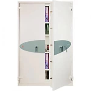 Phoenix Security Fire Safe with Key Lock FS1923K 772L 1950 x 1250 x 585mm White