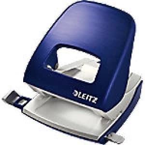 Leitz 2 Hole Punch 50060069 Blue 30 Sheets