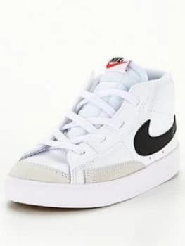 Nike Blazer Mid 77 Trainer - White/Black