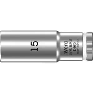 Wera 8790 HMB Deep 3/8" Drive Hexagon Socket Metric 3/8" 15mm