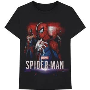 Marvel Comics - Spider Games Unisex Large T-Shirt - Black