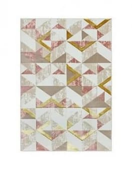 Asiatic Orion Flag Pink Rug 120X170Cm