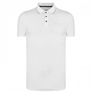 Ted Baker Short Sleeve Polo Shirt - White