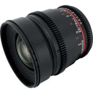 Samyang 16mm T2.2 VDSLR II ED AS UMC Lens for Canon Mount