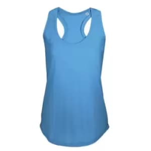 SOLS Womens/Ladies Moka Plain Sleeveless Tank Top (M) (Aqua)
