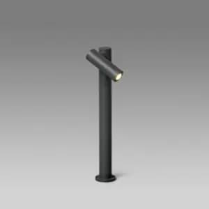 Faro Spy-2 - Outdoor LED Bollard Spotlight Lamp Dark Grey 6W H430 IP65
