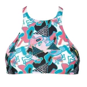 Arena Crop Bikini Top Womens - Black