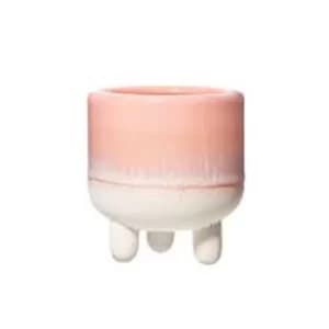 Mojave Glaze Pink Large Planter