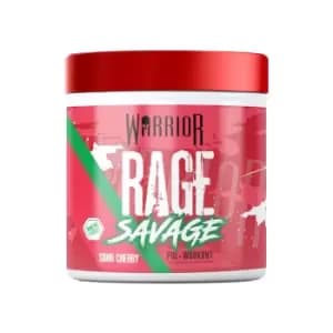 Rage Savage - Sour Cherry 30 Servings 330g Pre-Workout Supplements Warrior