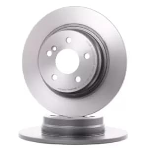 PAIR PAINTED BREMBO BRAKE DISCS 08.A612.41