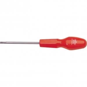 Draper Cabinet Pattern Flared Slotted Screwdriver 3.2mm 63mm