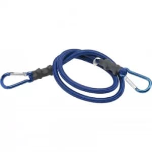Draper Karabiner Bungee 1000mm Blue Pack of 1