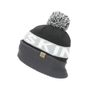 Sealskinz Cold Weather Water Repellent Bobble Hat - Grey