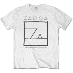 Frank Zappa - Drowning Witch Unisex Medium T-Shirt - White
