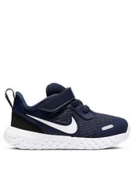 Nike Revolution 5 Infant Trainer - Navy White