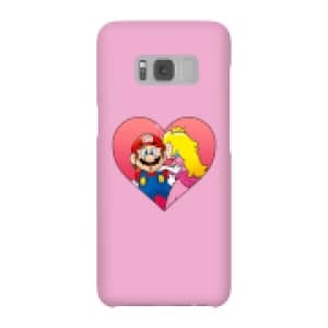 Nintendo Super Mario Peach Kiss Phone Case - Samsung S8 - Snap Case - Gloss