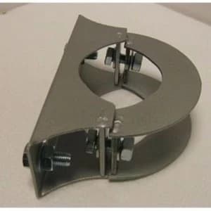 KR Floodlight or Temporary Sign Mounting Bracket for 70mm - 90mm Pole