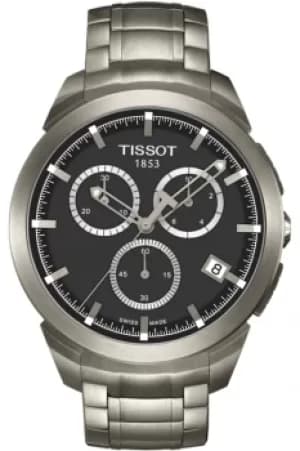 Mens Tissot T-Sport Titanium Chronograph Watch T0694174406100