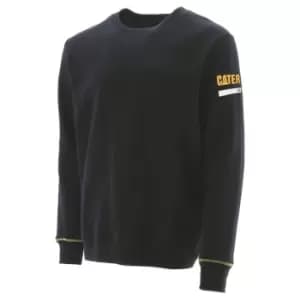 Essentials Crew Neck Sweat Shirts Black XXL