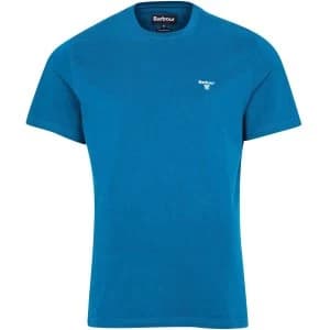 Barbour Mens Sports Tee Lyons Blue Large