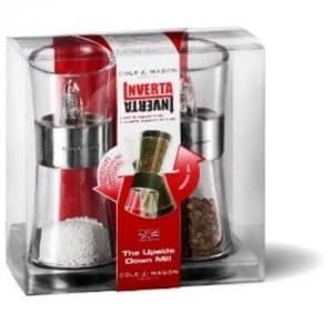 Cole and Mason Flip Inverta Chrome Gift Set